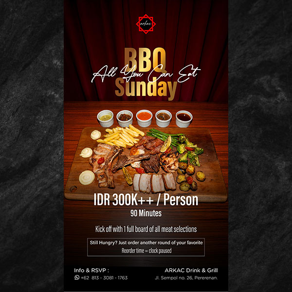 BBQ Sunday - All you can eat